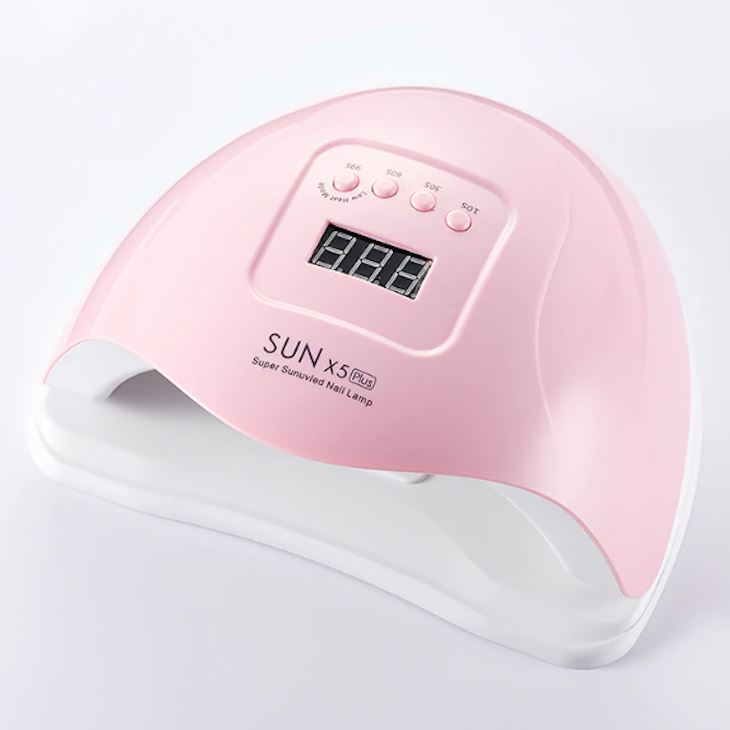 Professional 80W LED/UV Nail Lamp for Gel Polish Curing - Fast Drying at Home & Salon Use, Perfect for Manicures & Pedicures