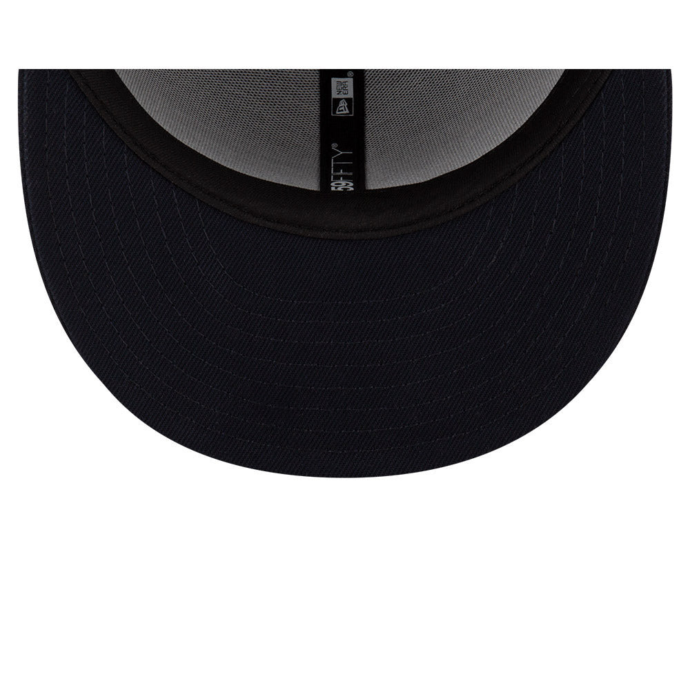 New Era 59Fifty Chicago White Sox 125th Anniversary Patch Game Hat - Black MLB Baseball Cap for Men & Women - Perfect for Games, Fan Gear & Streetwear Fashion