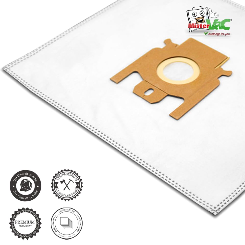 Miele Classic C1 EcoLine Vacuum Cleaner Bags Replacement - 30 Pack with HEPA Filter | Compatible with Miele Classic C1 EcoLine | Ideal for Home Cleaning, Pet Hair Removal & Allergen Reduction