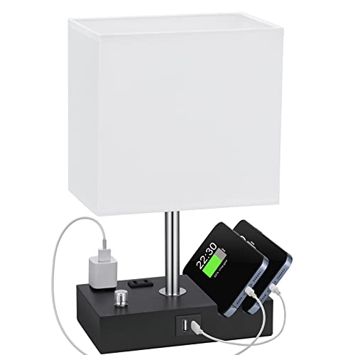 White with Knob Switch