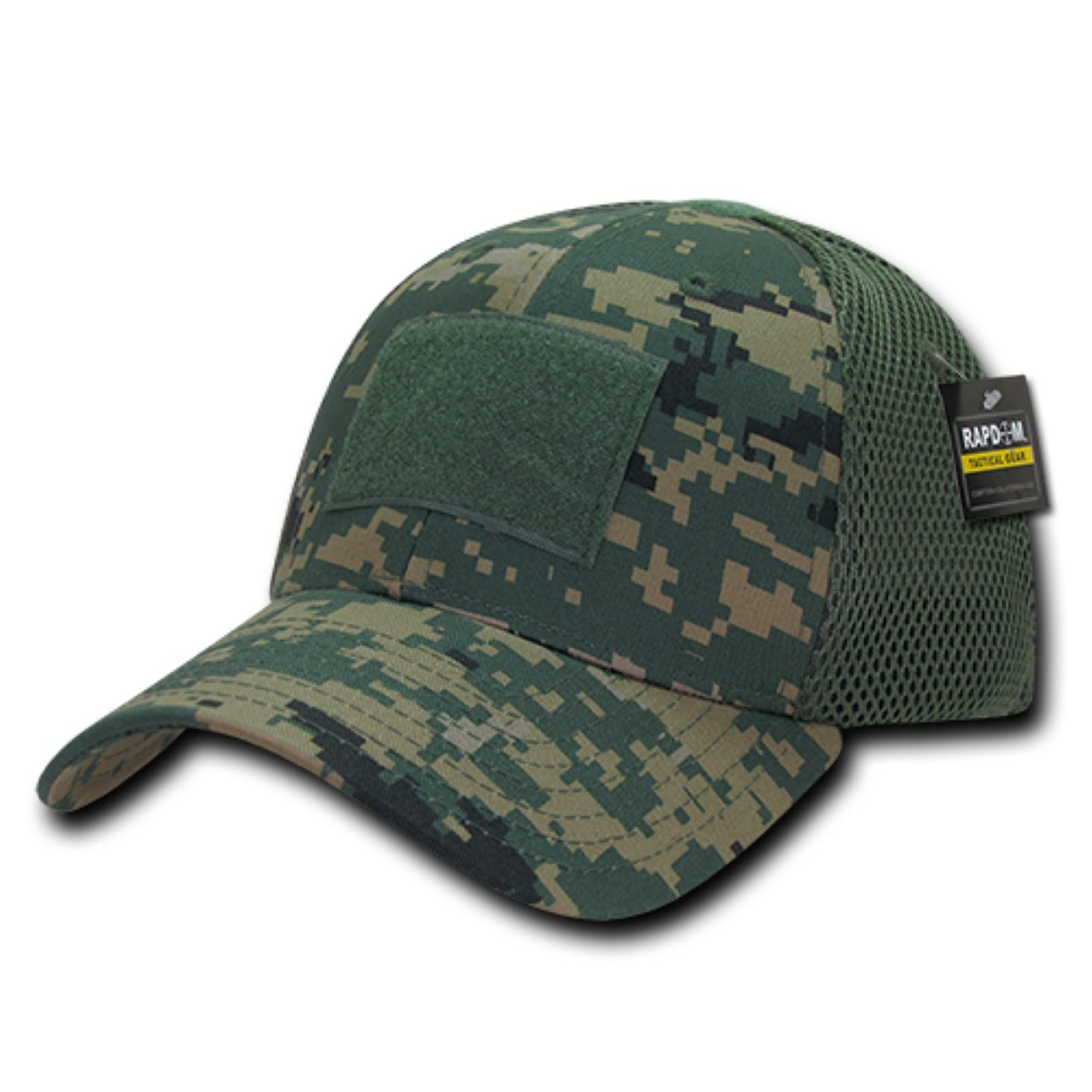 RAPDOM Tactical Air Mesh Flex Cap - Lightweight Breathable Baseball Hat for Outdoor Sports, Hiking, Running & Military Use