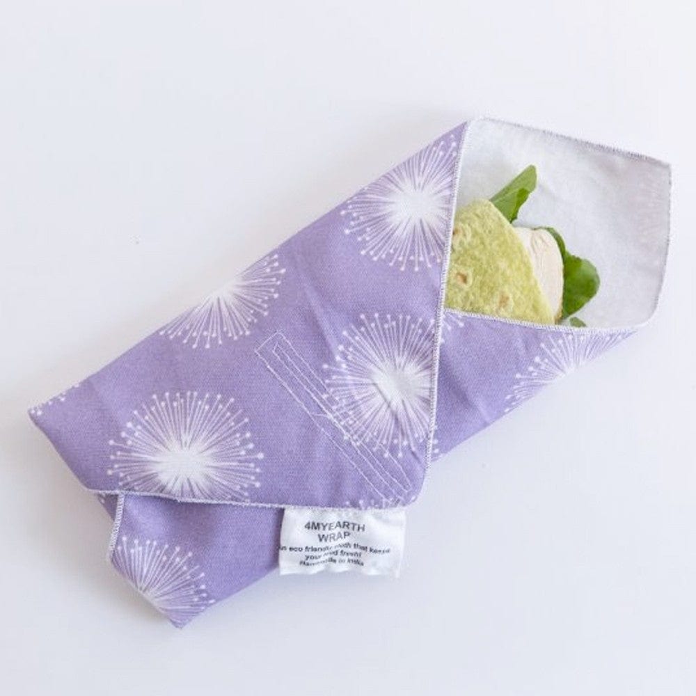 Eco-Friendly 4MyEarth Reusable Sandwich Wrap with Llamas Design - Perfect for School Lunches, Picnics & Sustainable Food Storage