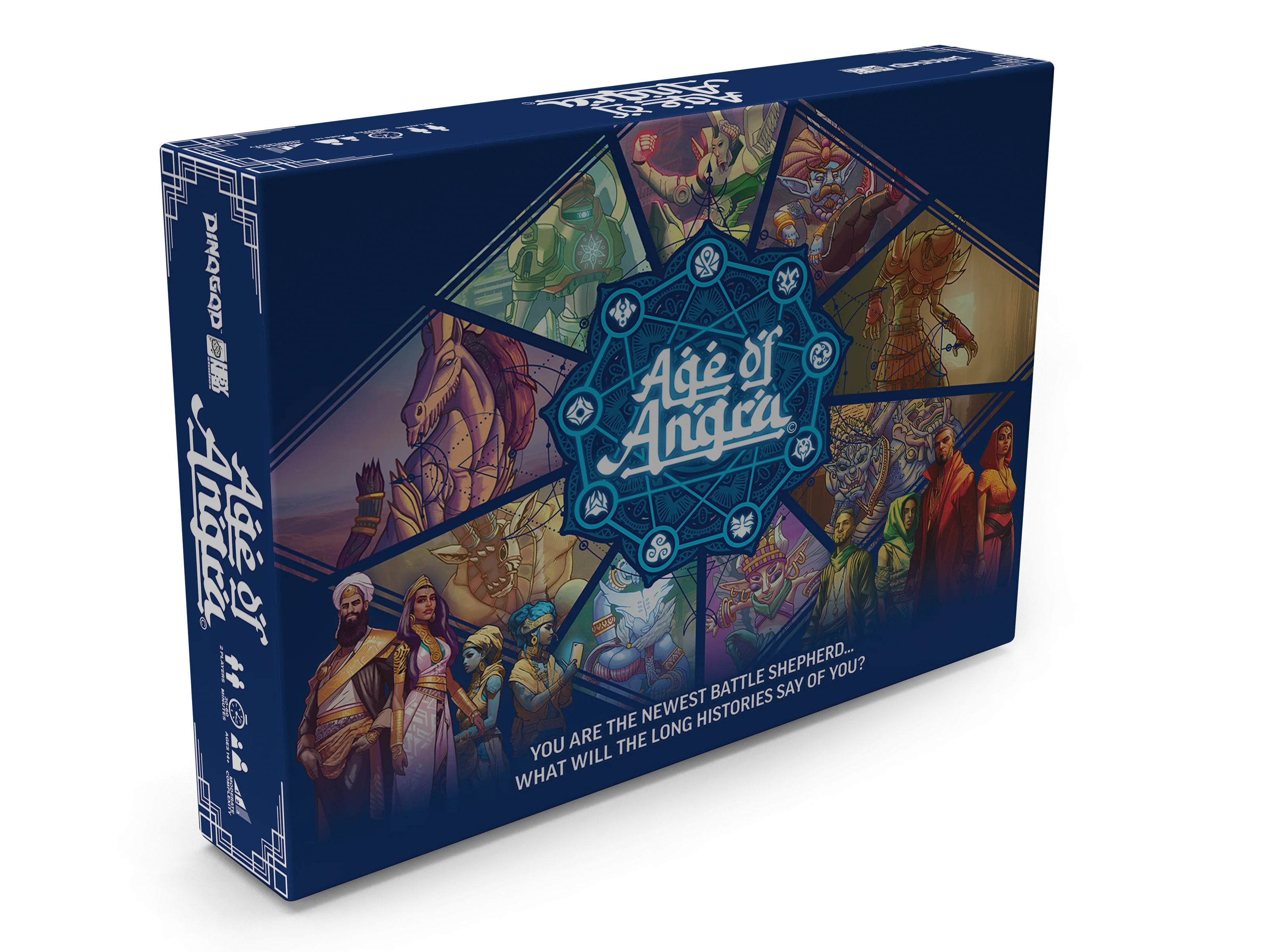 Age of Angra - Epic Fantasy Board Game for Adults & Teens | Strategy Adventure Game for Family Game Night & Party Gatherings | Immersive RPG Experience with Stunning Artwork