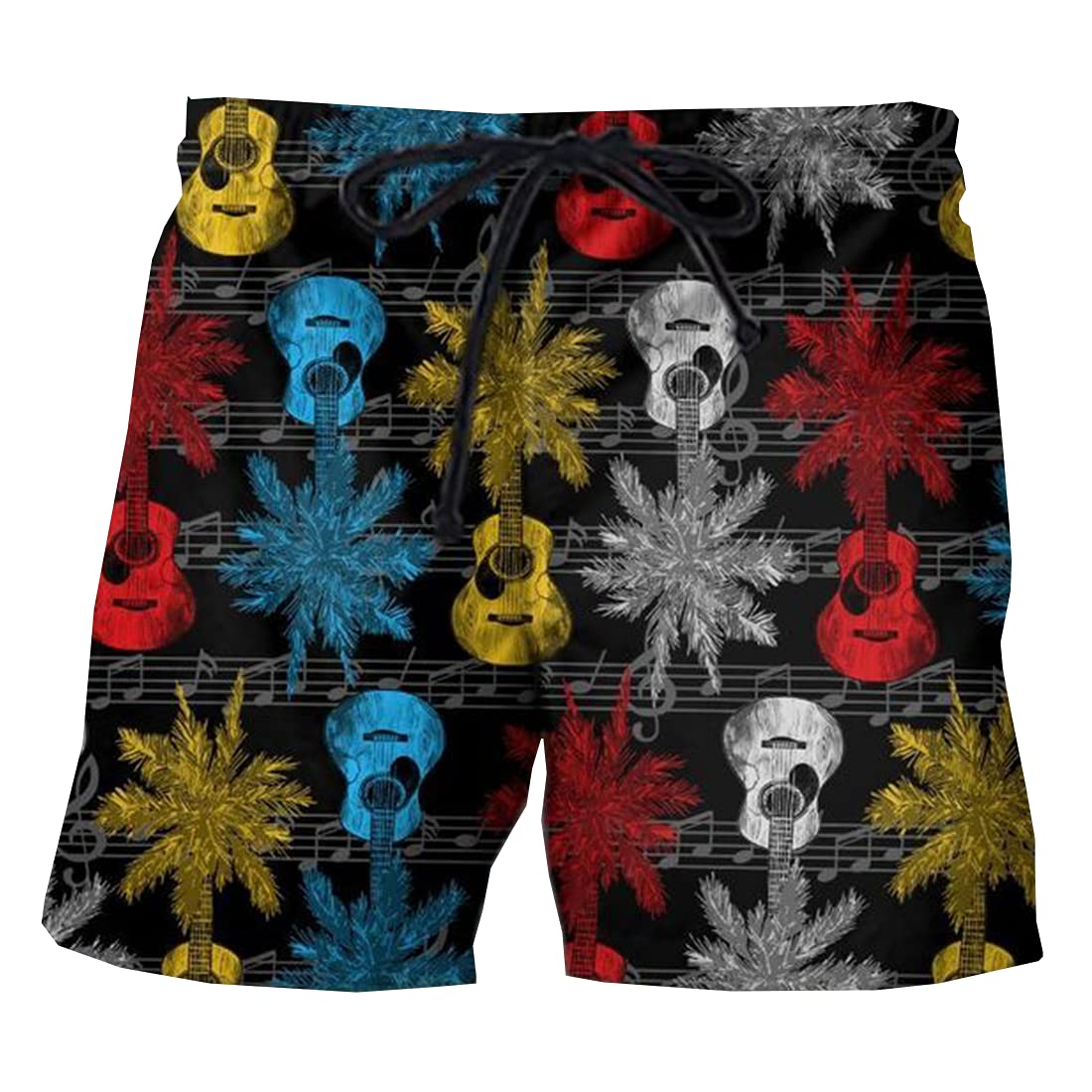 Men's Quick-Dry Swim Trunks with Drawstring - Comfortable Beach Shorts for Swimming, Surfing & Summer Vacations - Ideal for Pool, Beach & Water Sports