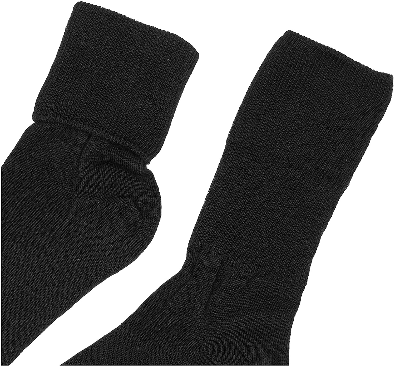 Jefferies Seamless Turn Cuff Socks for Girls 2-6X - 6 Pack Soft Comfortable No Show Socks for School, Sports & Everyday Wear