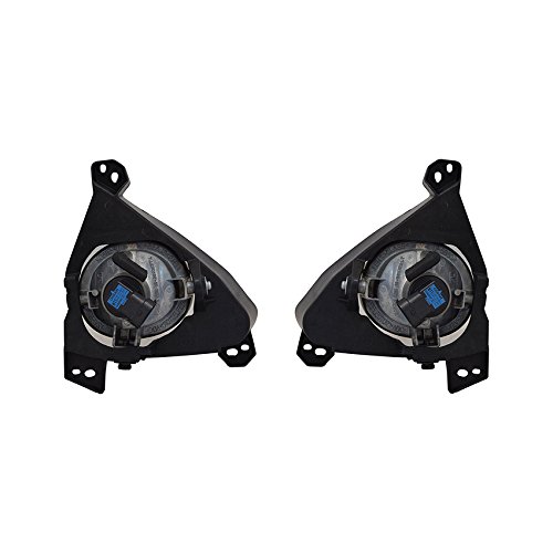 Premium Mazda 2012 Fog Lights Pair - Compatible with CG3651680, CG3651690, CG36-51-680, CG36-51-690, MA2593122, MA2592122 - Durable Replacement for Enhanced Night Driving Safety