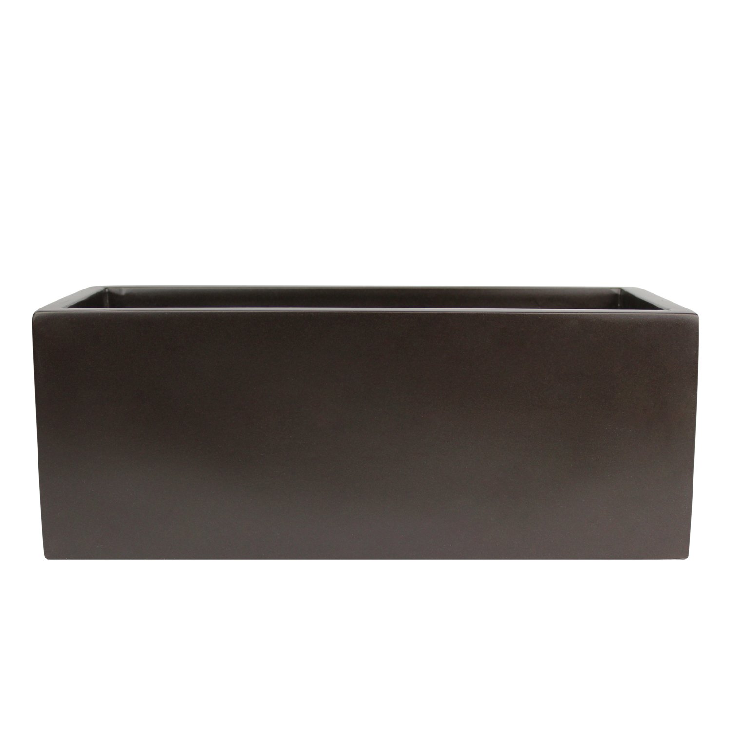 Premium Rectangle Fiberglass Planter Box - 30