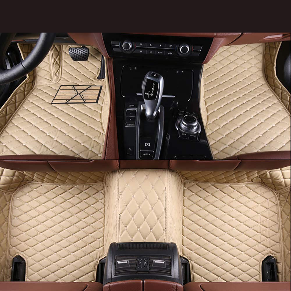 Custom Fit Car Floor Mats for Maserati GranTurismo 2007-2017 - Premium All-Weather Floor Liners & Carpets - Perfect for Daily Driving, Road Trips & Car Protection