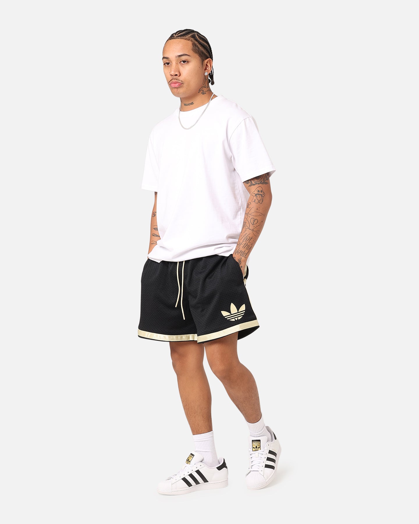 Adidas Originals OG Shorts for Men - Classic Black Athletic Shorts | Comfortable Workout, Running & Gym Shorts | Casual Streetwear & Lounge Wear