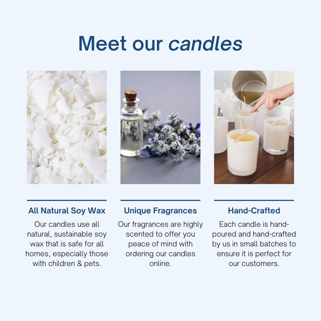 C&E Craft - Twilight Inspired Jacob Black Scented Candle - Flannel Pine Aroma | Romantic Gift for Her | Home Decor, Meditation & Relaxation