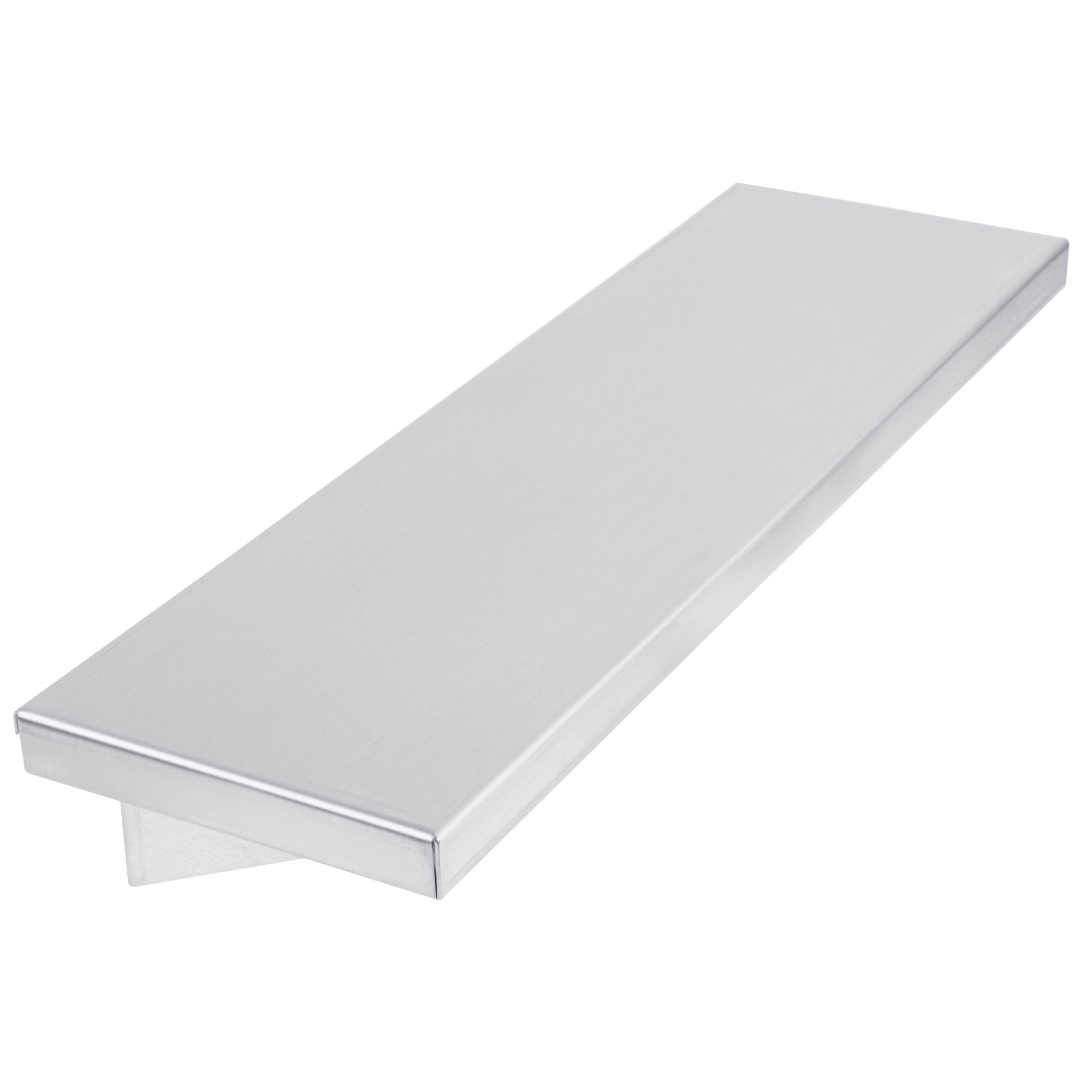 Bobrick B295 Satin Surface Mounted Shelf - Durable Stainless Steel Bathroom Shelf for Home & Commercial Use | Perfect for Towels, Toiletries & Decor in Bathrooms, Kitchens & Offices