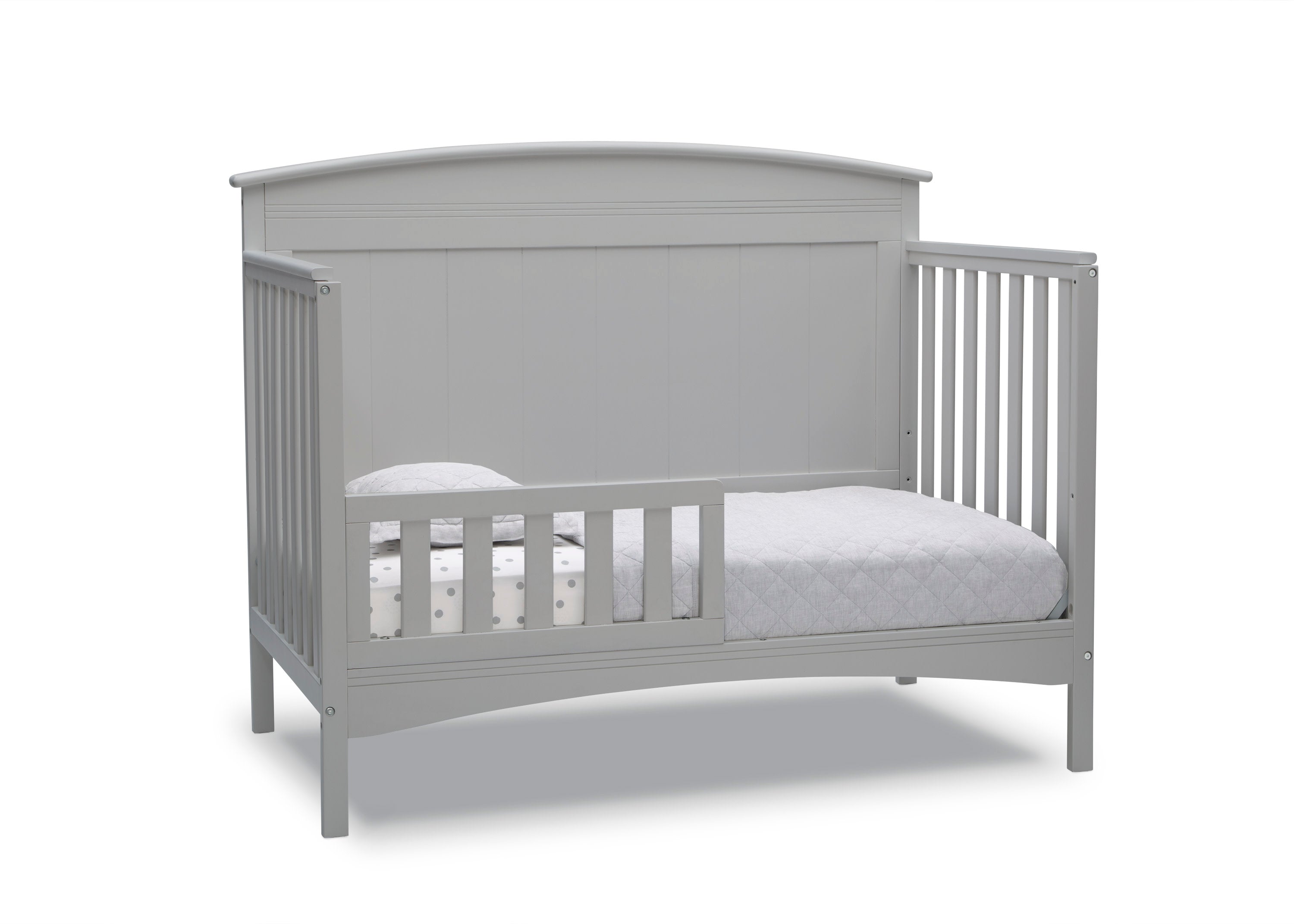 Archer Deluxe 6-in-1 Convertible Baby Crib - Toddler Bed, Daybed & Full-Size Bed - Safe Nursery Furniture for Newborns & Kids - Perfect for Bedrooms, Daycare & Guest Rooms