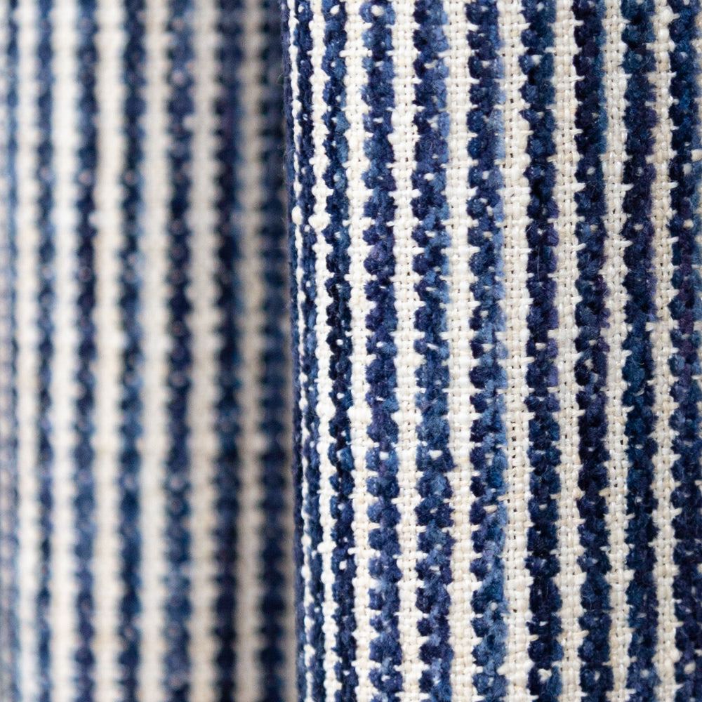 Marklin Stripe Ink Blue 34 - High-Quality Remnant Fabric for DIY Crafts, Quilting & Home Decor | Perfect for Sewing Projects, Upholstery & Fashion Accessories