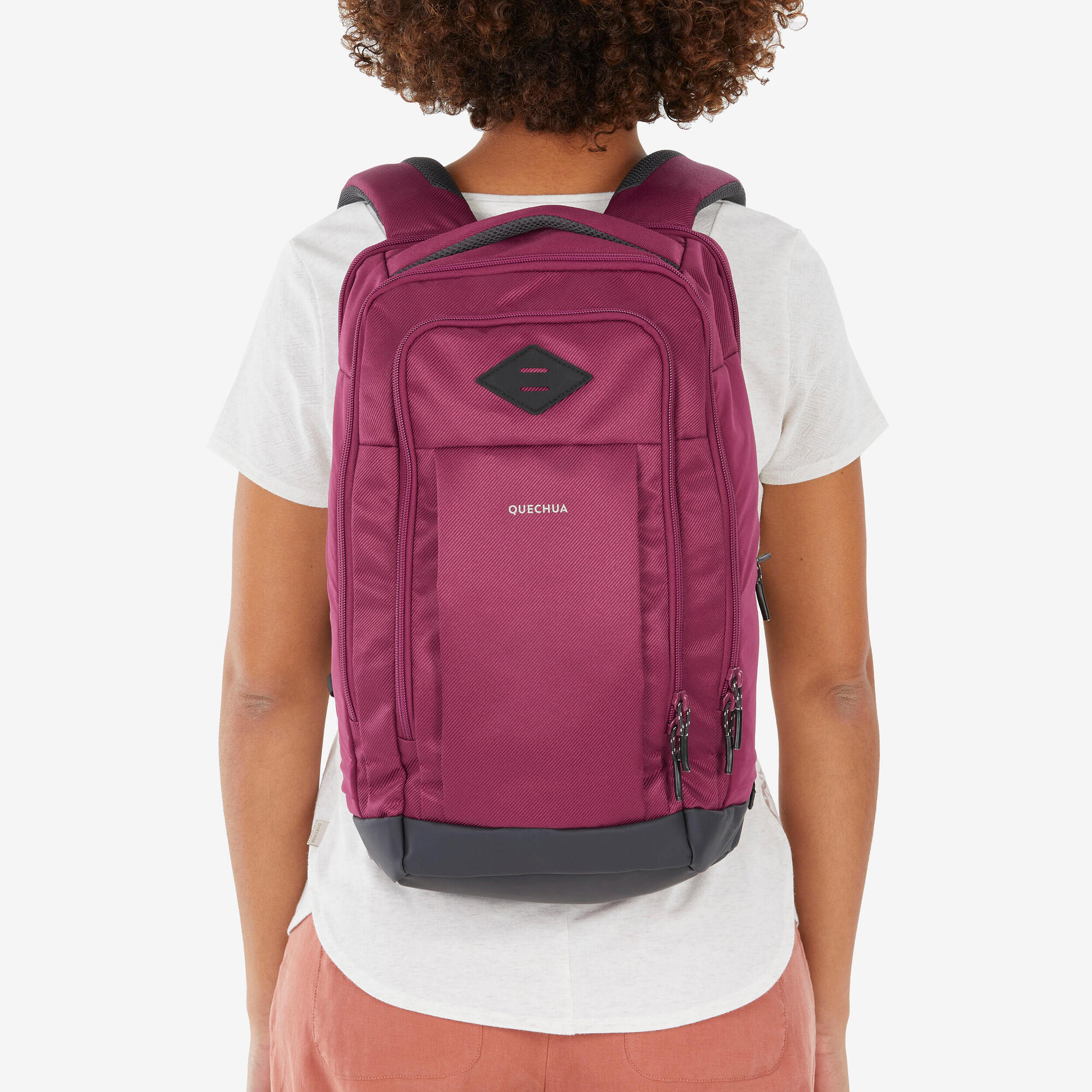 Quechua NH Escape 500 23L Lightweight Hiking Backpack for Men & Women - Water-Resistant Daypack for Outdoor Adventures, Camping & Travel