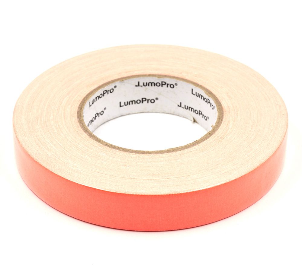 LUMOPRO Fluorescent Orange Gaffer Tape - 1