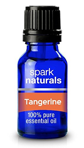 Spark Naturals Tangerine 5ml - 100% Pure Cold Pressed Essential Oil for Aromatherapy, Diffusers & DIY Skincare - Refreshing Citrus Scent