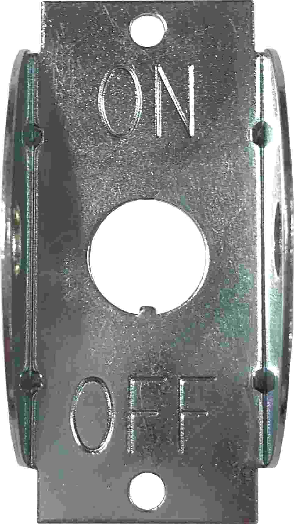272-07293 50-Pack Push Button Switch & Toggle Switch Plate - Durable Electrical Switches for Industrial Control Panels, Machinery, and DIY Electronics Projects