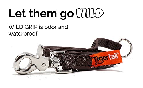 Wild Grip Extreme Grip Dog Leash - 6ft Waterproof & Odor Proof Dog Lead for Secure Walks, Hiking, and Outdoor Adventures