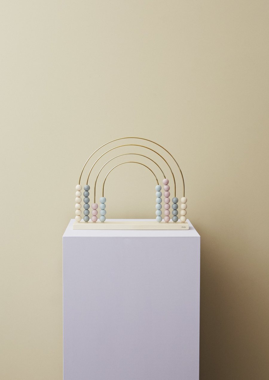 Colorful ABACUS Rainbow Counting Toy for Kids - Fun Math Learning Tool for Preschool & Kindergarten Classrooms