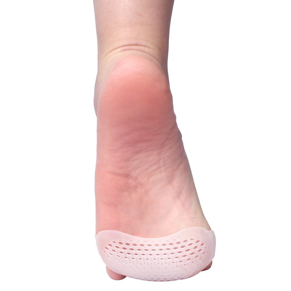 Metatarsal Ball of Foot Cushion Pads for Pain Relief - Gel Forefoot Cushioning Inserts for Men & Women (1 Pair) - Comfortable Shoe Insoles for Running, Walking & Standing All Day