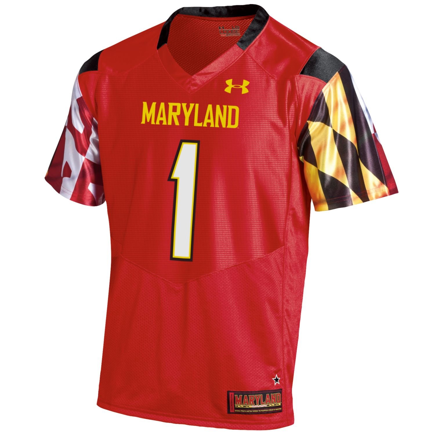 Under Armour NCAA Men's Premier Sideline Replica Jersey - Officially Licensed College Football Jersey for Fans & Players - Perfect for Game Day, Tailgating & Sports Collecting