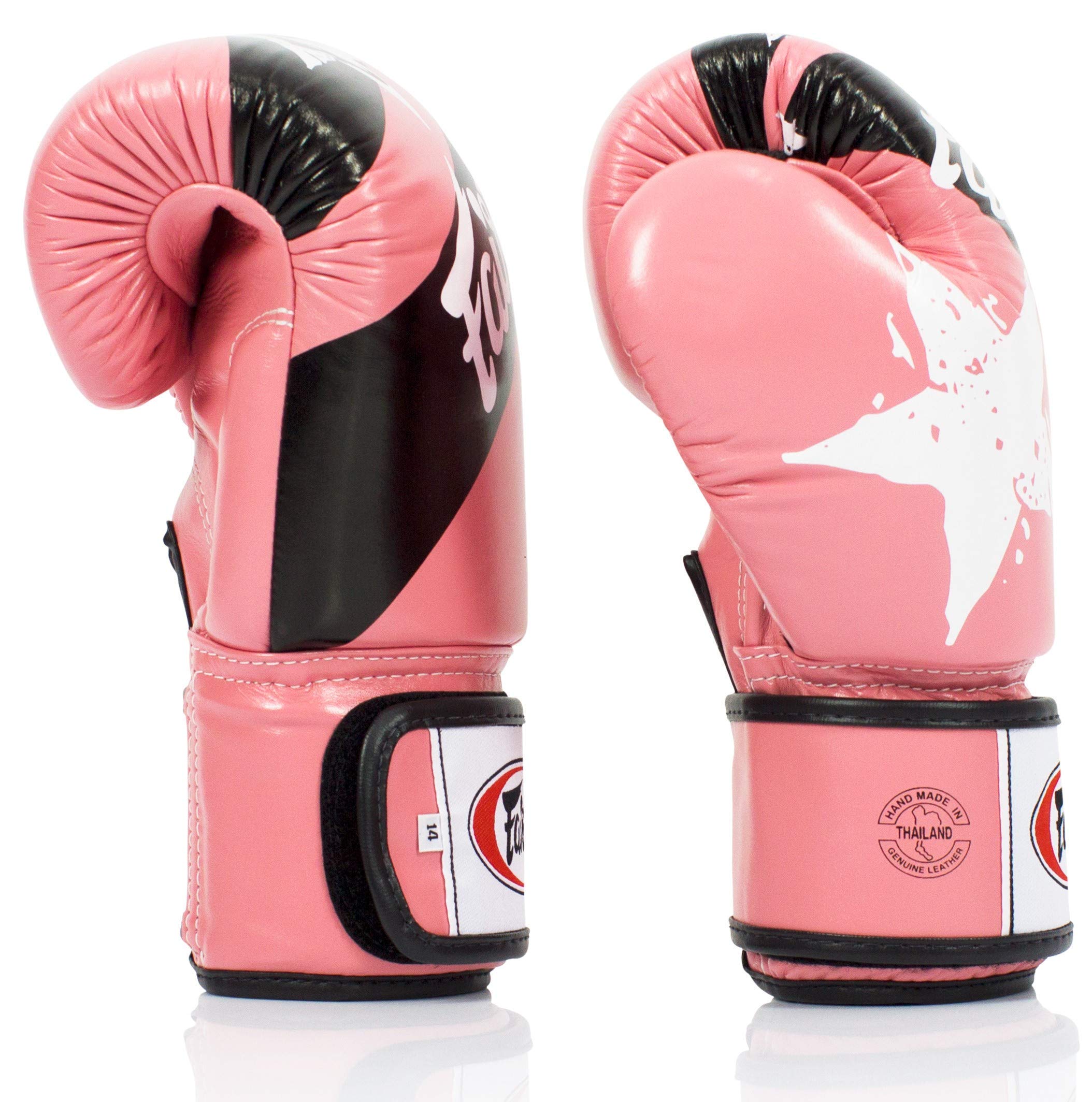 Fairtex BGV1 Muay Thai Boxing Gloves for Men, Women & Kids - Premium MMA Training & Sparring Gloves | Lightweight, Shock Absorbent Punching Gloves for Kickboxing, Martial Arts & Fitness Training