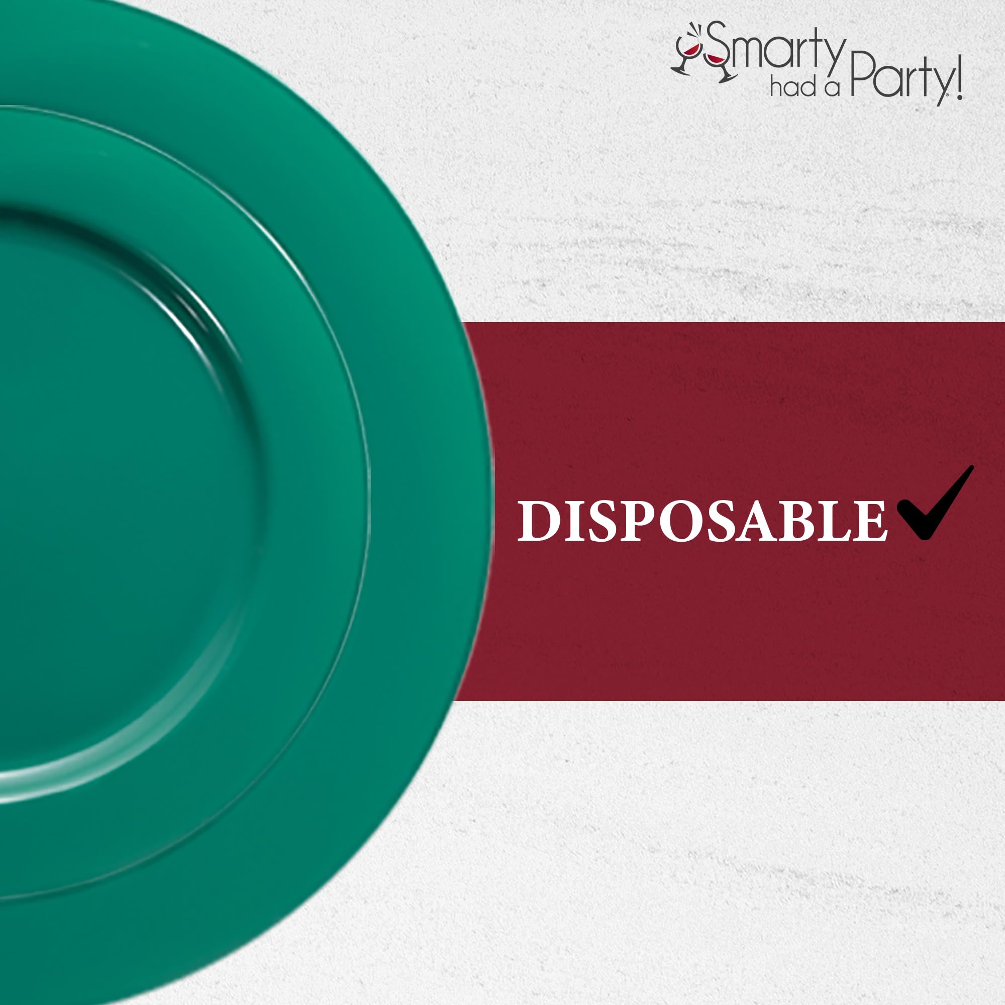 Eco-Friendly Combo Plate Set for Wedding - 120-Piece Green Disposable Dinnerware Value Pack | Perfect for Weddings, Parties & Large Gatherings