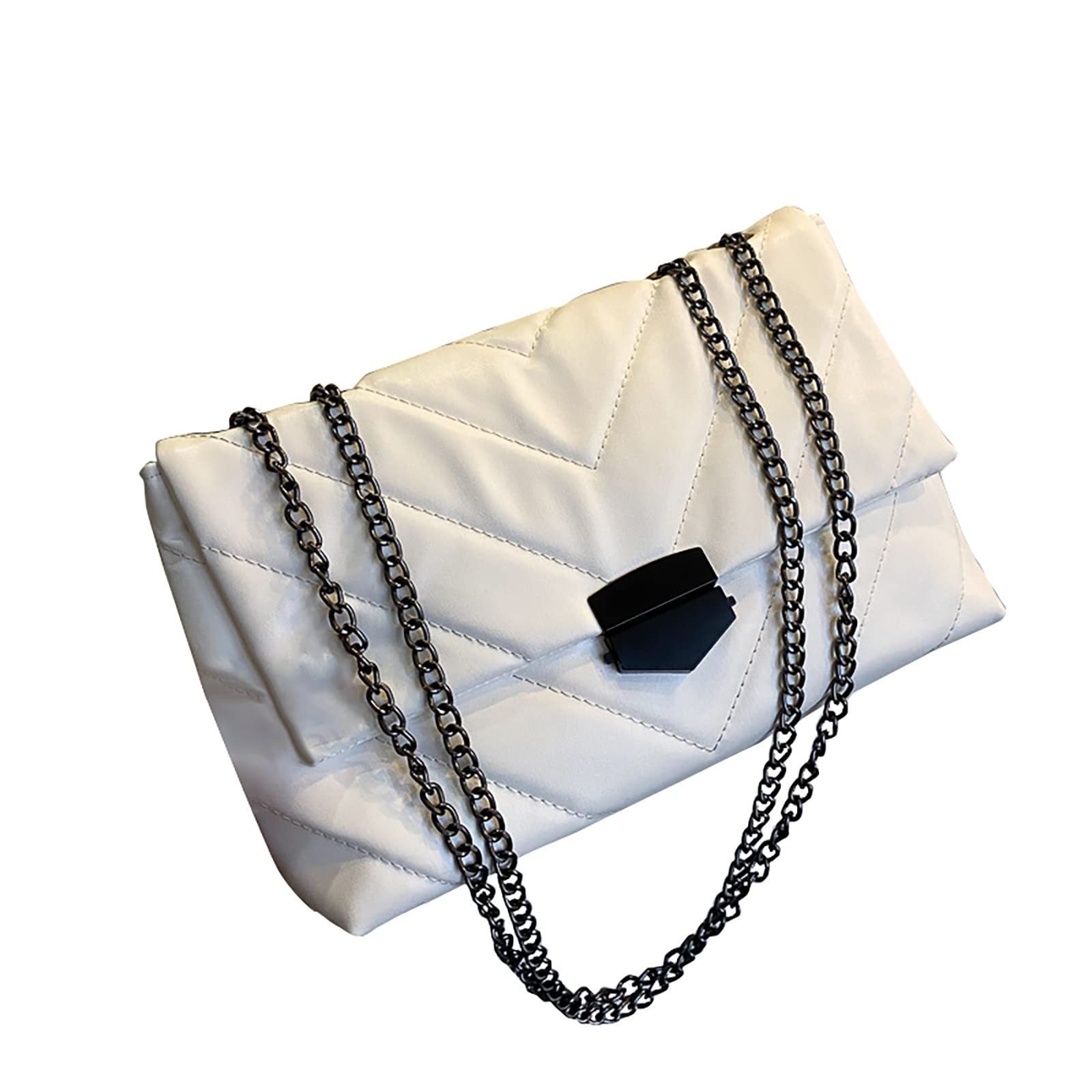 Stylish Women's Shoulder Bag - Tote, Crossbody & Waist Bag with Chain Strap | Fashionable Purse for Work, Travel & Everyday Use | Messenger & Sling Bags for Women