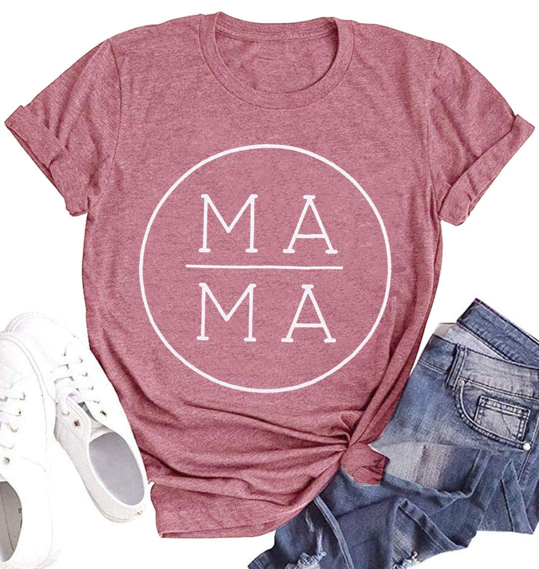 MUPAOLO Women's Casual T-Shirt - Soft Comfortable Cotton Tee for Everyday Wear | Perfect for Work, Outings & Relaxing at Home