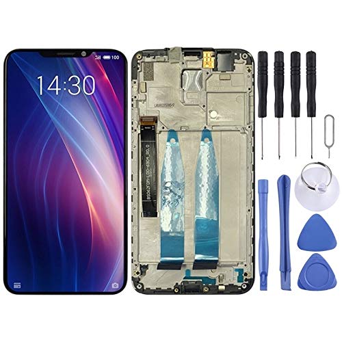 Original: Lingland Cell Phone kit LCD Screen and Digitizer Full Assembly with Frame for Meizu X8 (Black) Screen Overall Assembly (Color : Black)    Optimized: **Meizu X8 LCD Screen and Digitizer Assembly with Frame - Full Replacement Kit (Black) | Compatible with Meizu X8 Smartphone | Perfect for DIY Screen Repair & Replacement**