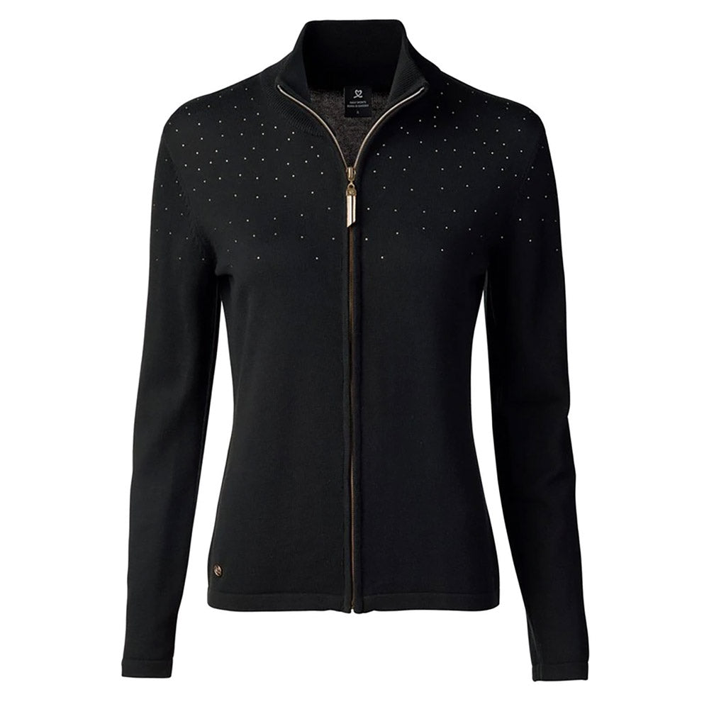 Women's Black Golf Sweater - Naima Daily Sports Pullover for Comfort & Style | Perfect for Golfing, Casual Wear & Outdoor Activities