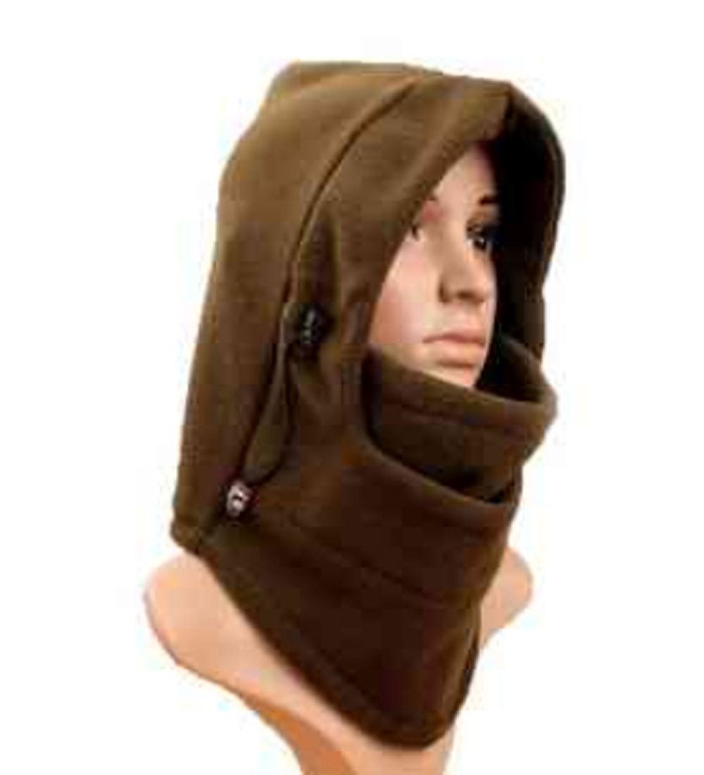 UZZO Men's Fleece Balaclava Hood - Winter Face Mask & Neck Warmer for Skiing, Snowboarding, Motorcycling & Outdoor Activities | Windproof Cold Weather Protection Gear