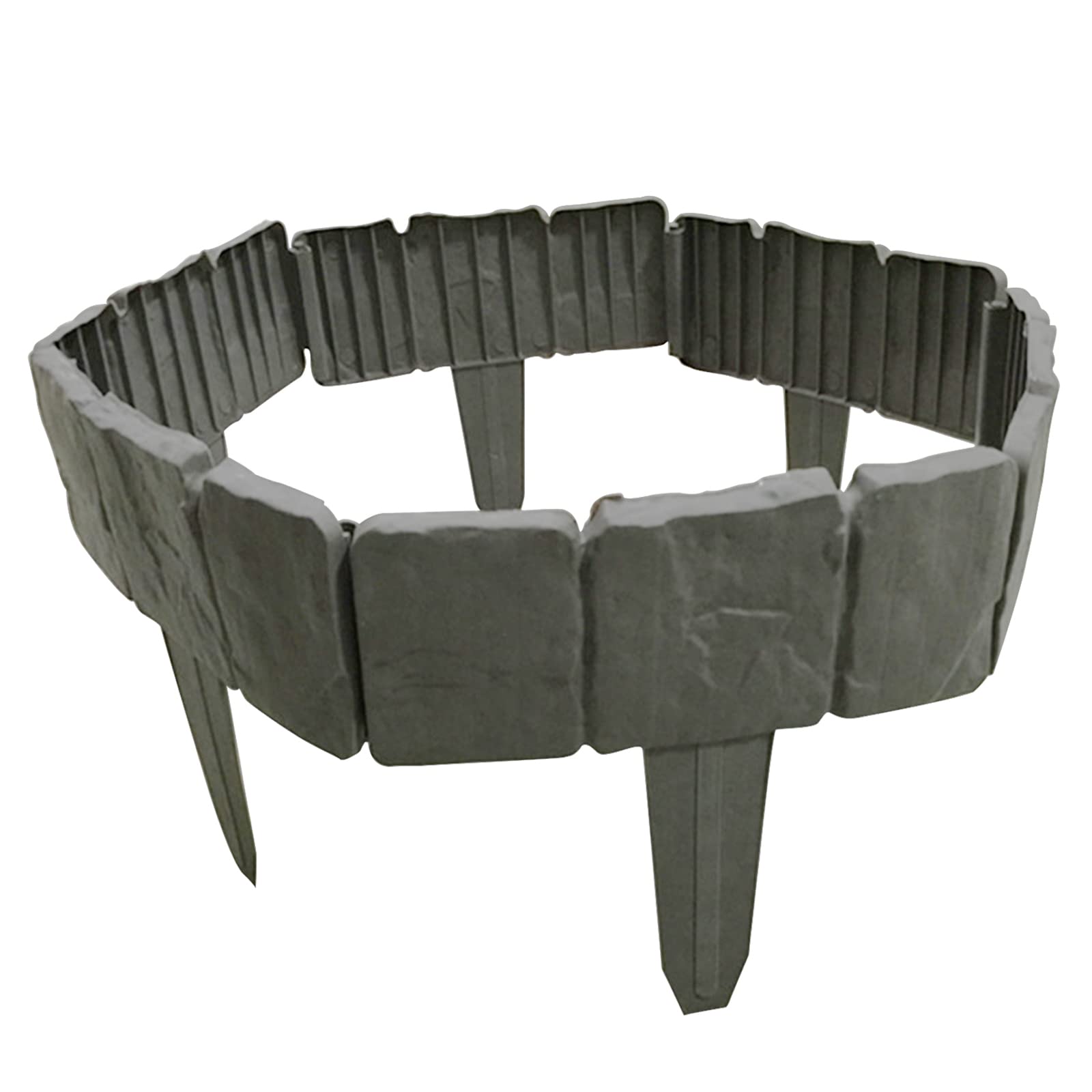 Eco-Friendly Recyclable Plastic Garden Fence - Decorative Outdoor Barrier for Lawn, Patio & Yard Protection | Durable Landscape Edging & Courtyard Decor