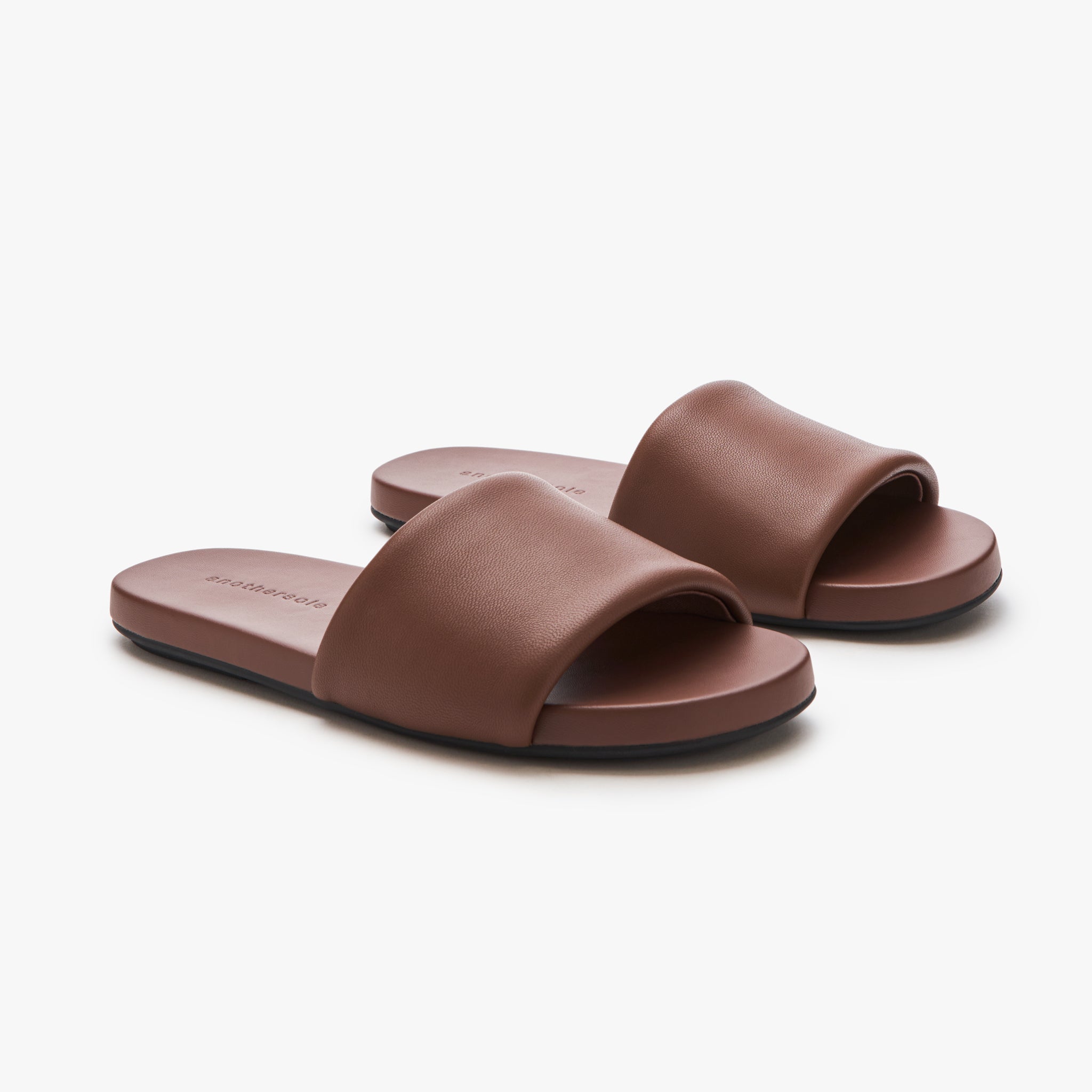 Butter Slides Brown - Non-Slip Comfortable House Slippers for Men & Women - Perfect for Indoor, Lounge, and Bedroom Use