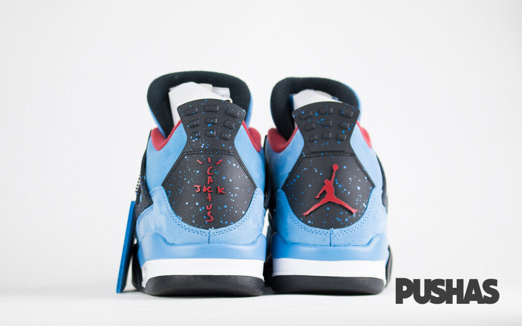 Travis Scott x Air Jordan 4 Retro 'Cactus Jack' - Men's Basketball Sneakers for Streetwear & Sneaker Collectors | Perfect for Casual Wear, Sneaker Events & Hip-Hop Fashion