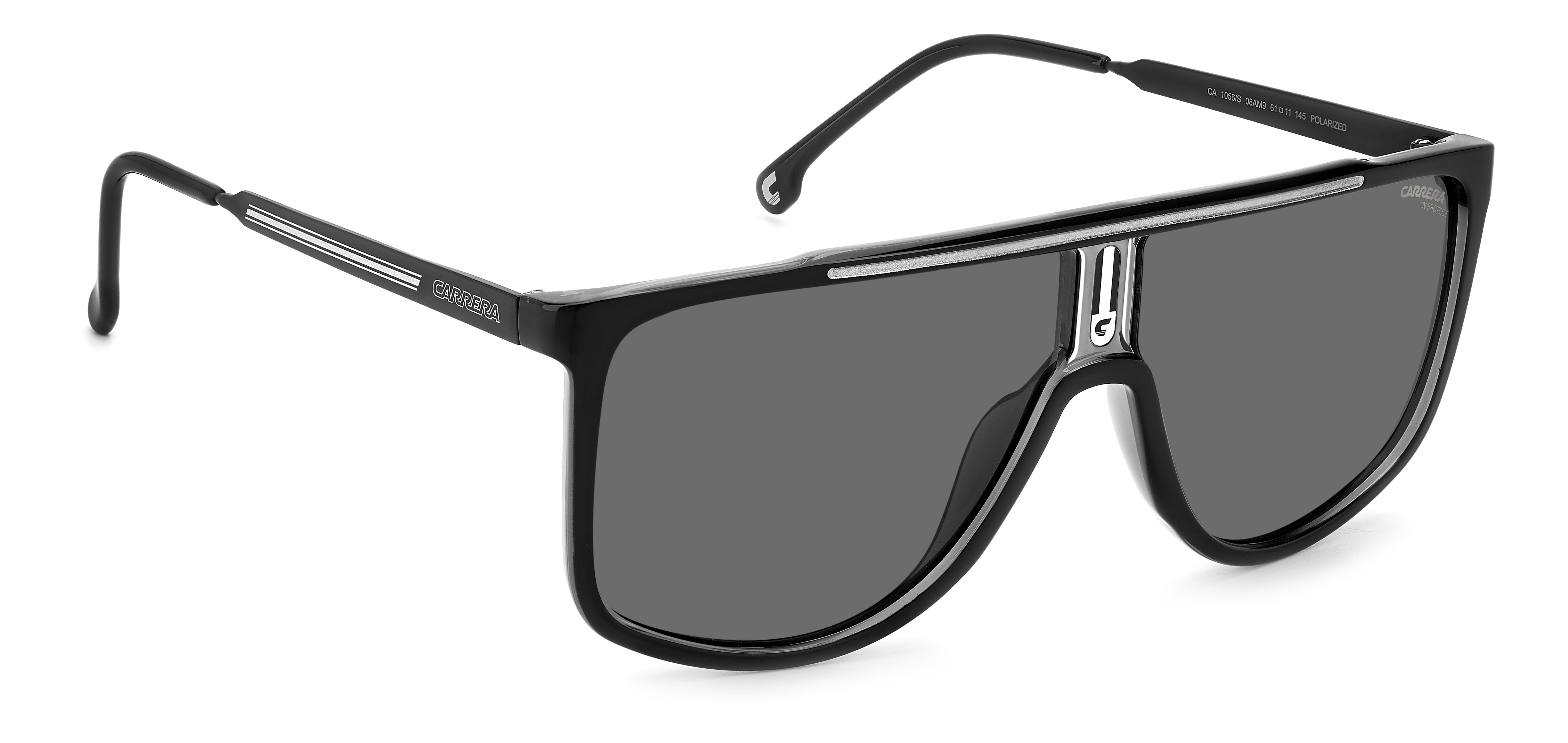 Carrera 1056 S Sunglasses - Polarized UV Protection Sports Sunglasses for Men & Women - Perfect for Running, Cycling, Driving & Outdoor Activities