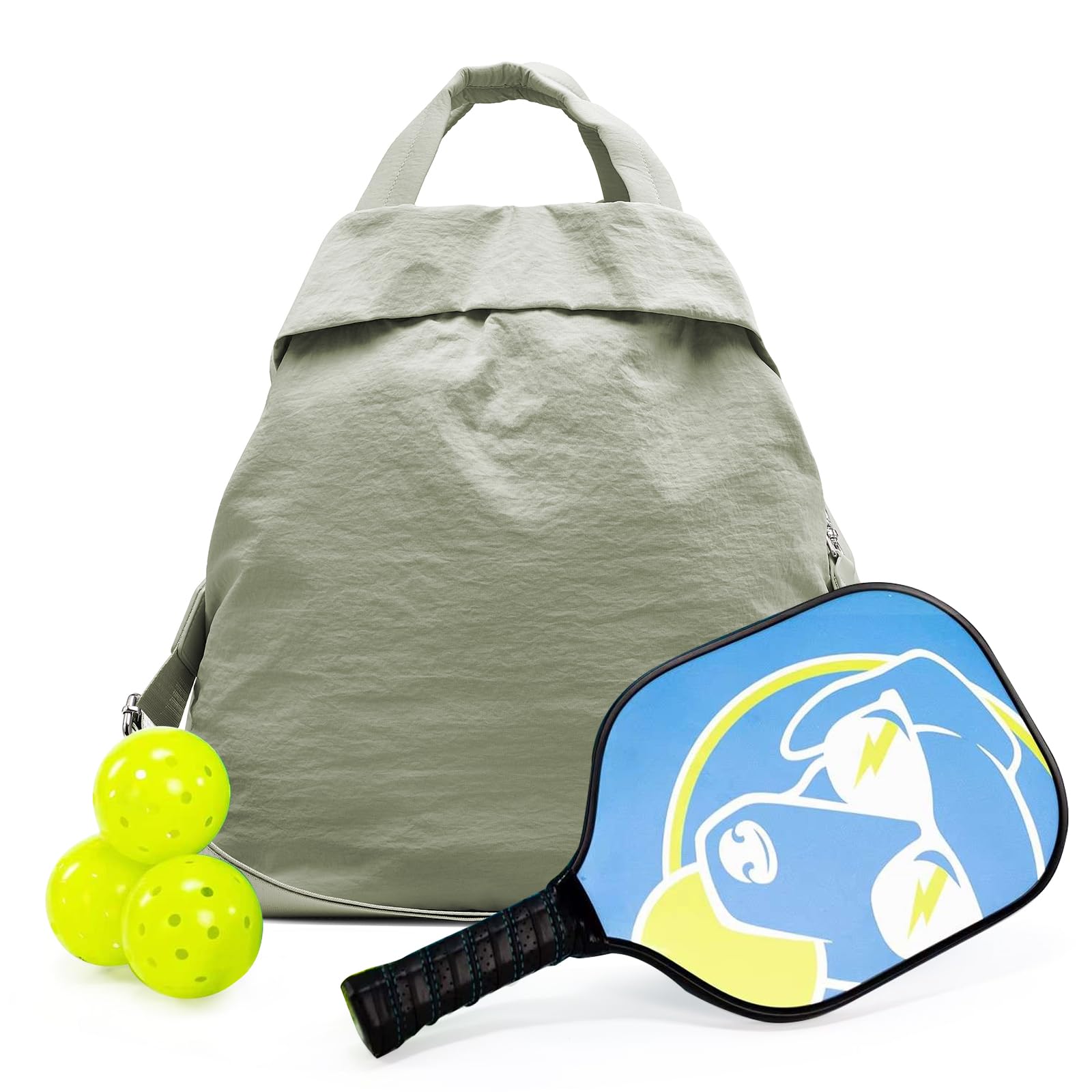 Premium Pickleball & Tennis Bag for Women & Men - Lightweight Crossbody Racket Bag with Padded Compartment | Perfect for Court, Travel & Gym Use