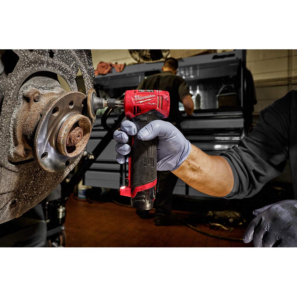 Milwaukee M12 FUEL 12V Brushless Cordless Right Angle Die Grinder (Tool-Only) - Compact Power Tool for Metalworking, Wood Carving & DIY Projects | Ideal for Tight Spaces & Precision Grinding