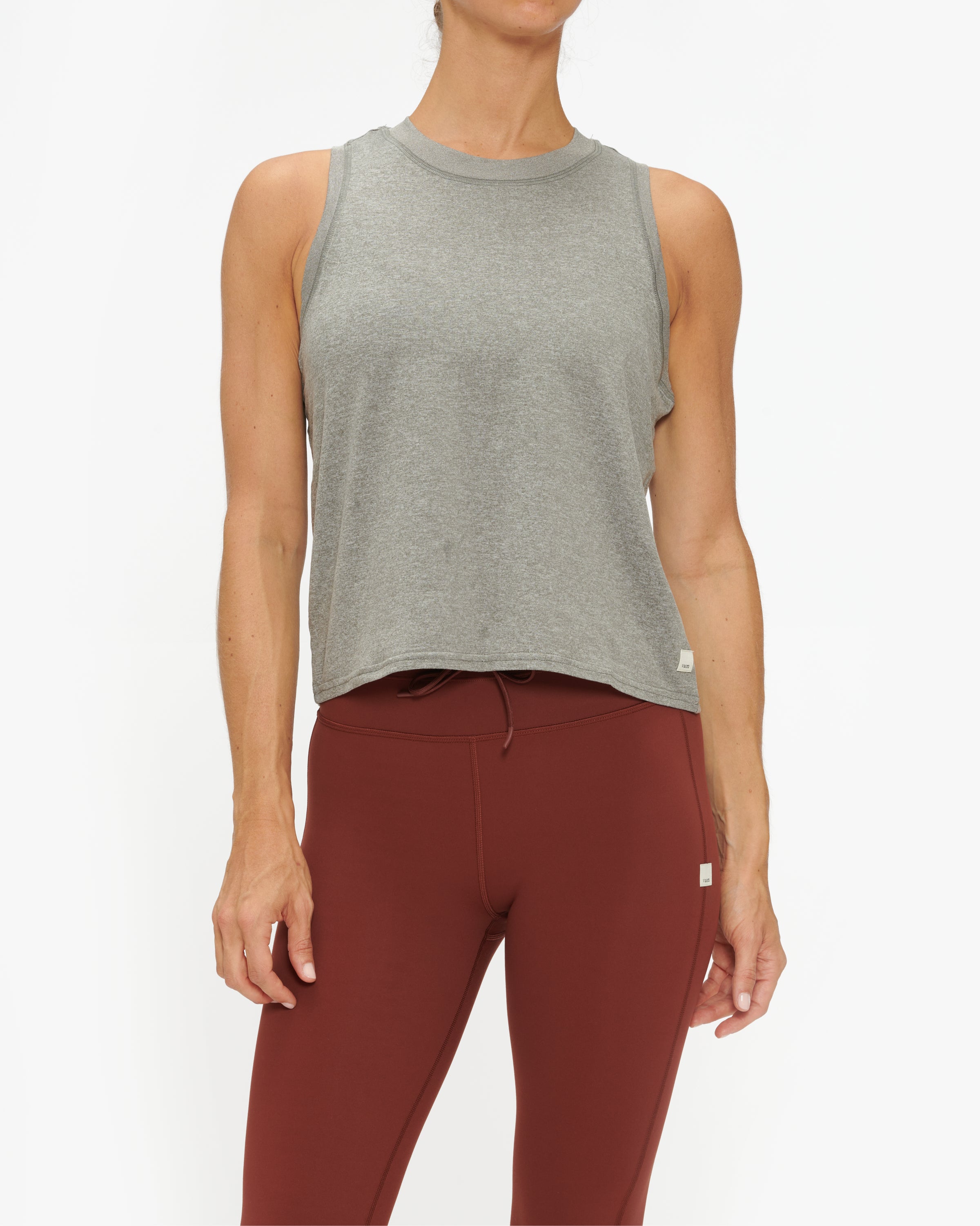 Vuori Energy Top - Women's Performance Workout Shirt for Running, Yoga & Gym - Moisture Wicking & Breathable Activewear for Fitness & Training