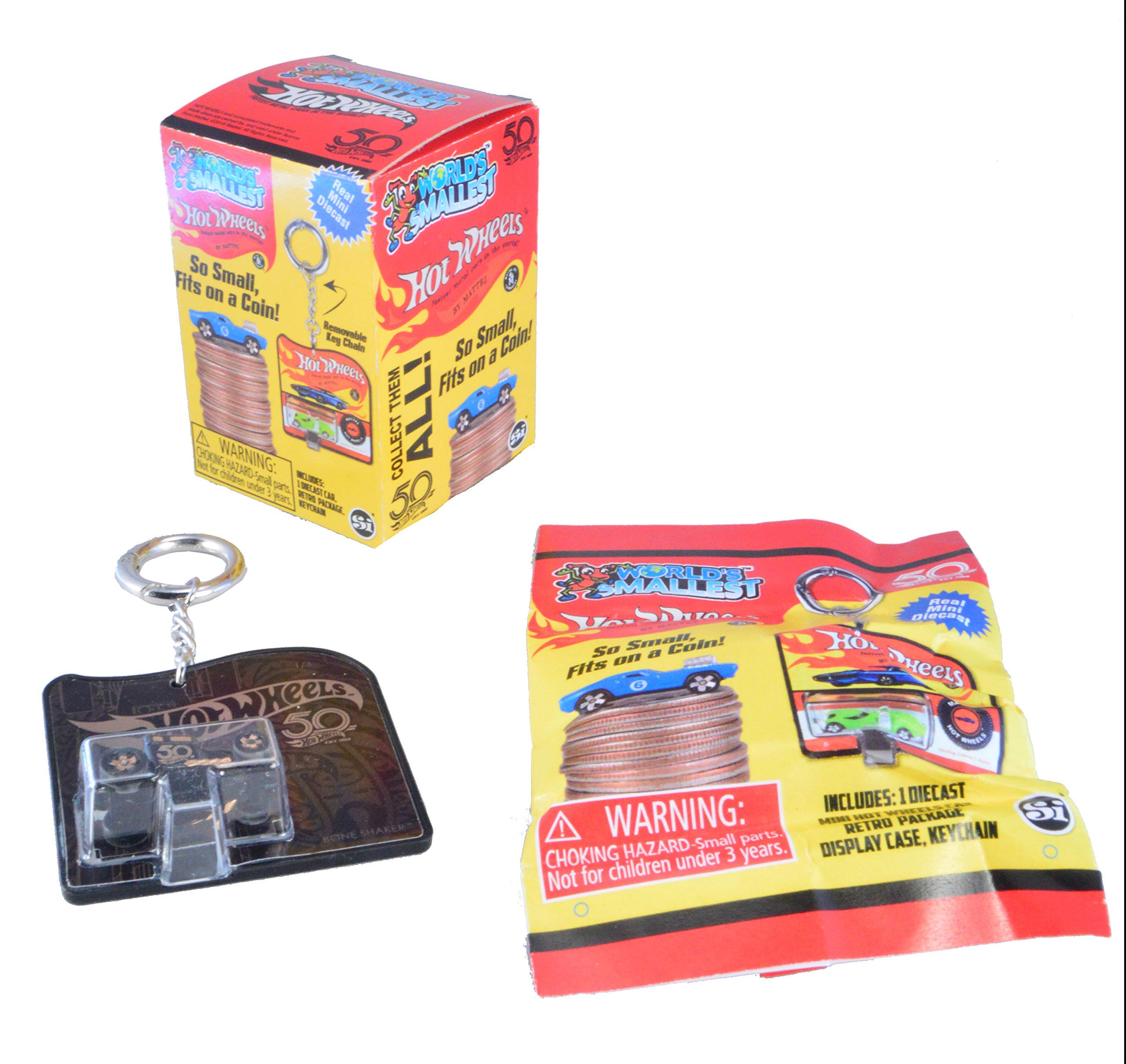 Hot Wheels Mini Car Blind Box - World's Smallest Collectible Toy Cars for Kids & Adults - Perfect for Gifts, Party Favors, and Display Collections