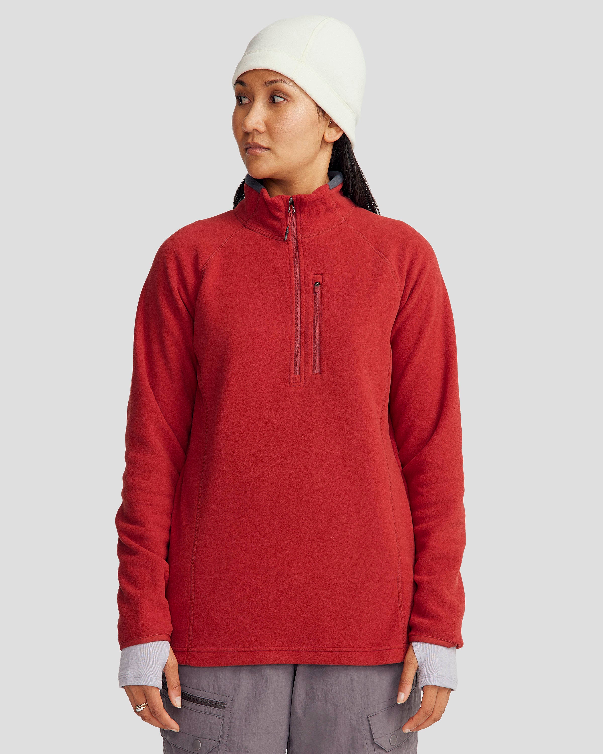 Women's Ridge 100 PrimaLoft Bio Insulated Pullover Hoodie - Lightweight Warm Winter Jacket for Hiking, Camping & Outdoor Activities