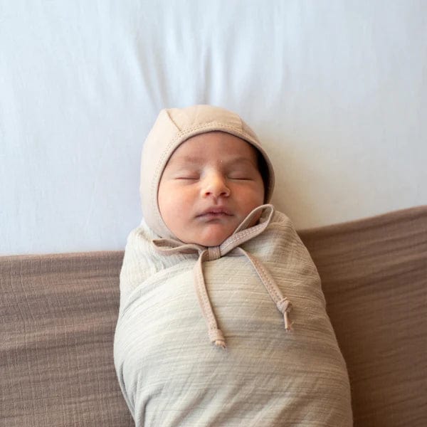 Ely's&Co. 100% Cotton Muslin Swaddle Blankets for Babies (2 Pack) - Soft & Breathable for Newborn Swaddling, Nursing Cover, Stroller Blanket