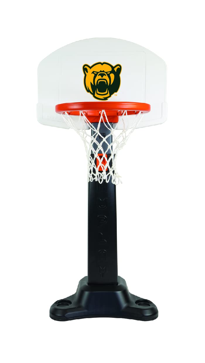 Huplay Adjustable Basketball Hoop Set for Kids & Youth - 7.5-10ft Height Adjustable, Portable Backboard with Rim & Net - Perfect for Driveway, Backyard, and Outdoor Play