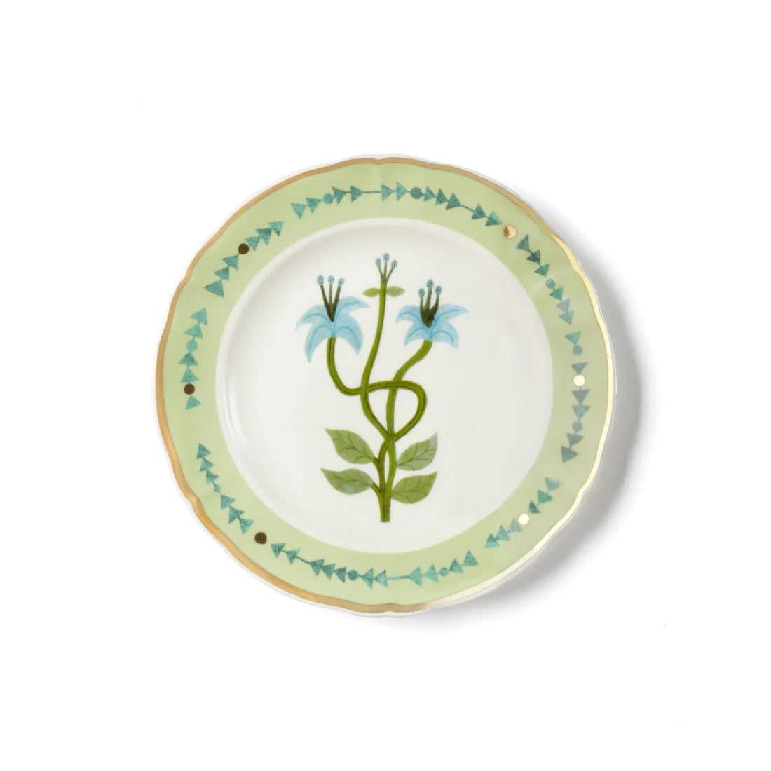 Bitossi Italy Botanica Dinnerware Set - Premium Ceramic Plates, Bowls & Mugs - Elegant Floral Design for Dining, Entertaining & Home Decor (50% Off Clearance Sale)