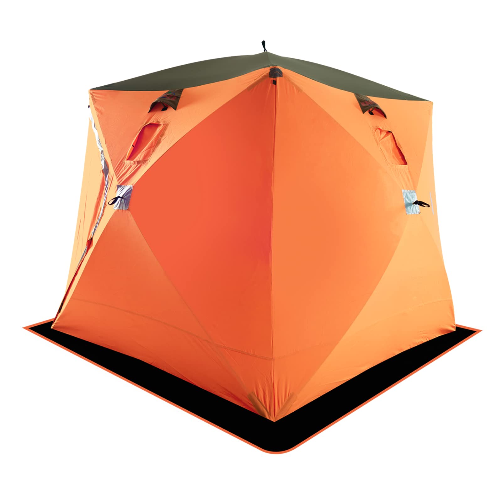 ORCHID Portable Ice Fishing Shelter - Pop-Up Insulated Ice Fishing Tent with Waterproof Fabric, Easy Setup for Winter Fishing | Perfect for Ice Anglers, Camping & Outdoor Adventures