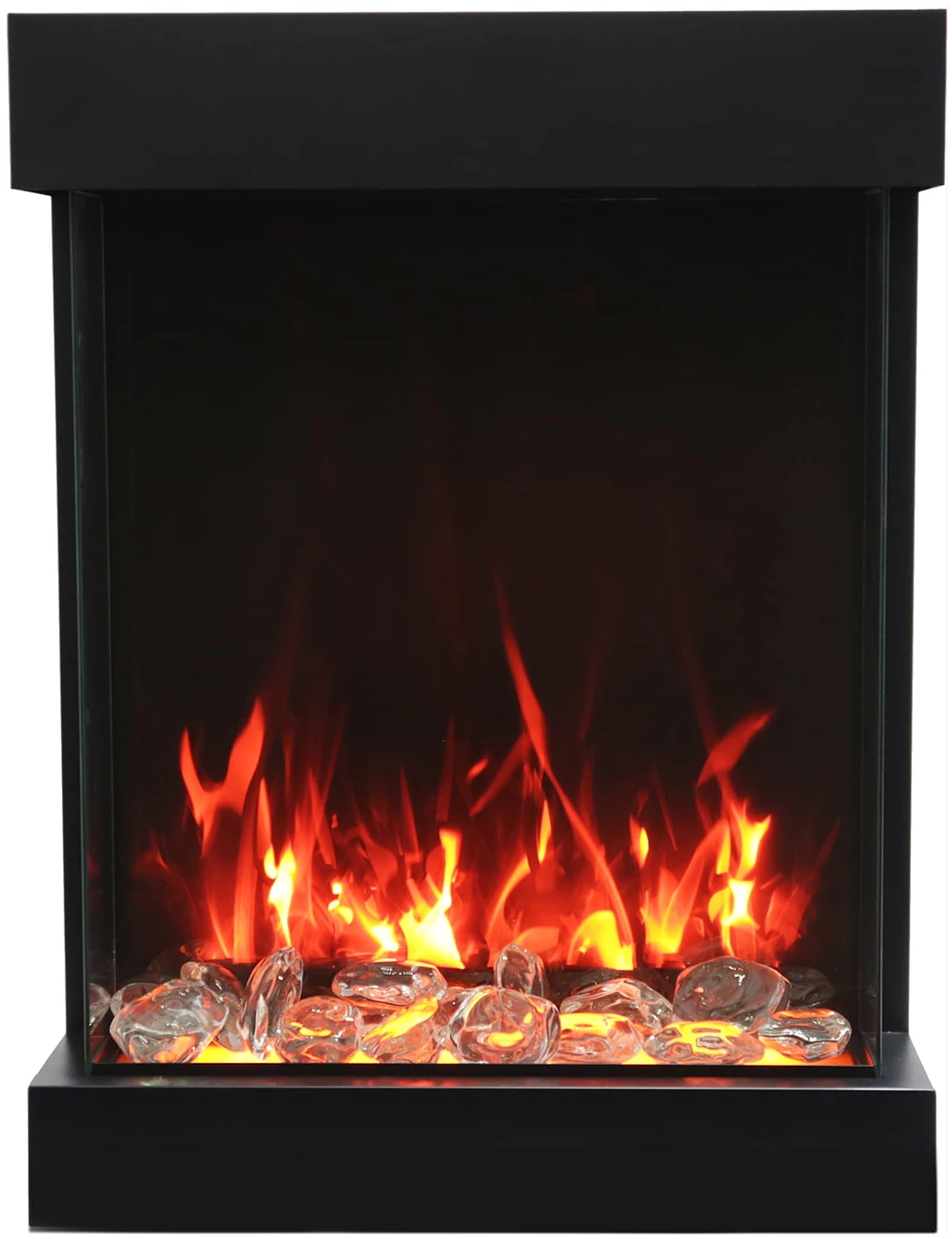 Amantii 2939 TRU VIEW XL 29-Inch Built-In Electric Fireplace with Three-Sided View - Perfect for Living Room, Bedroom, or Office Heating & Ambiance