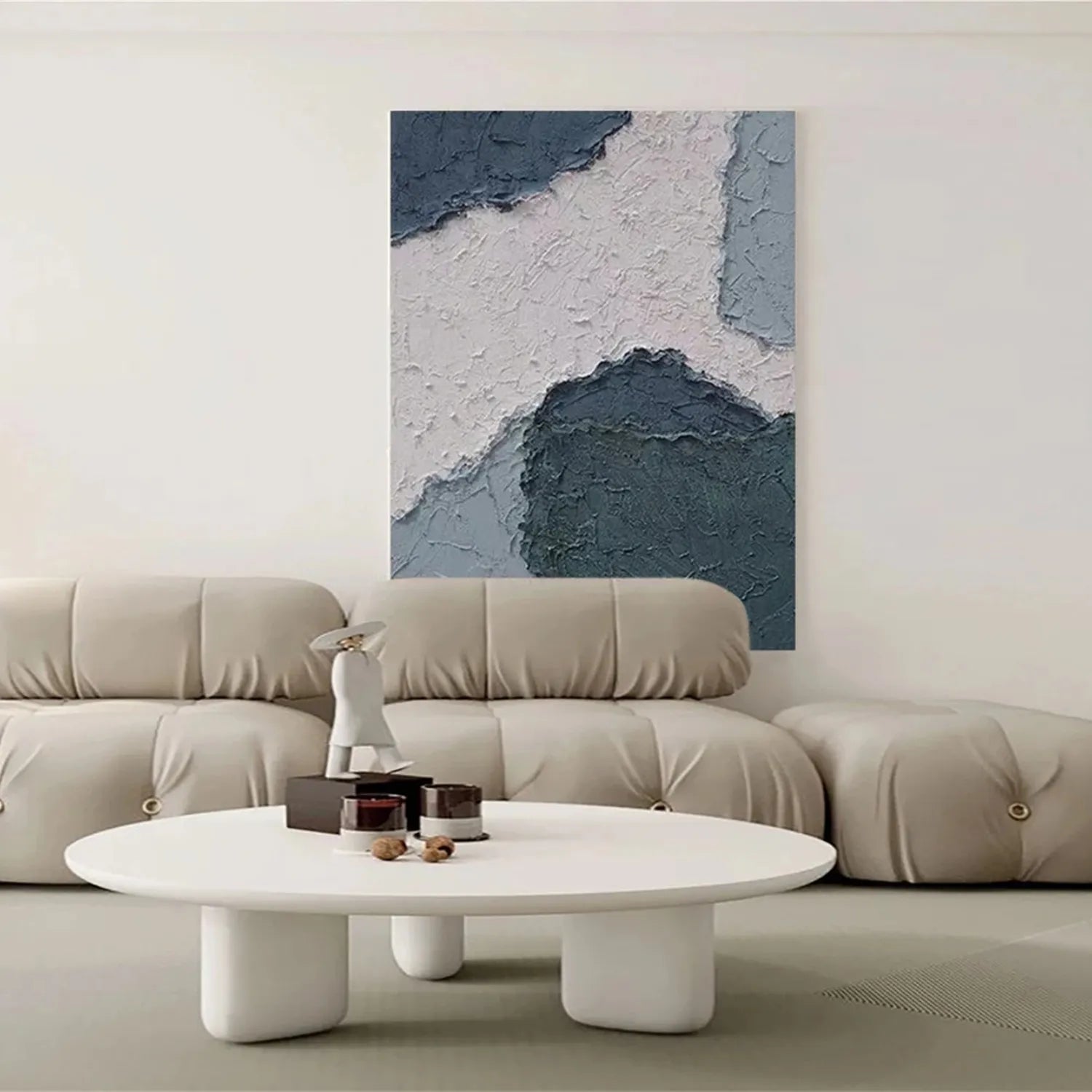Abstract Painting #AB 201 - Modern Wall Art for Home & Office Decor - Perfect for Living Room, Bedroom, or Workspace