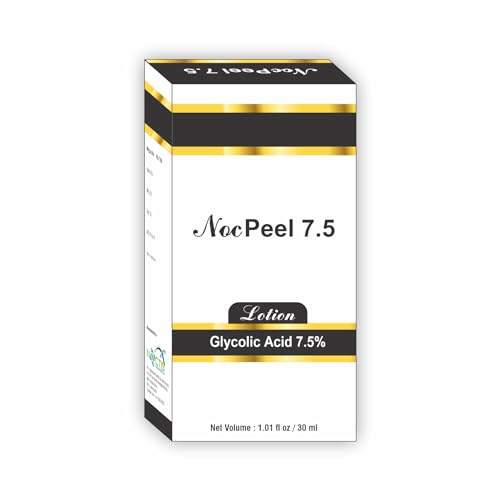 NOC PEEL 7.5 Lotion - Exfoliating Facial Treatment for Glowing Skin | Perfect for Daily Skincare Routine & Acne-Prone Skin