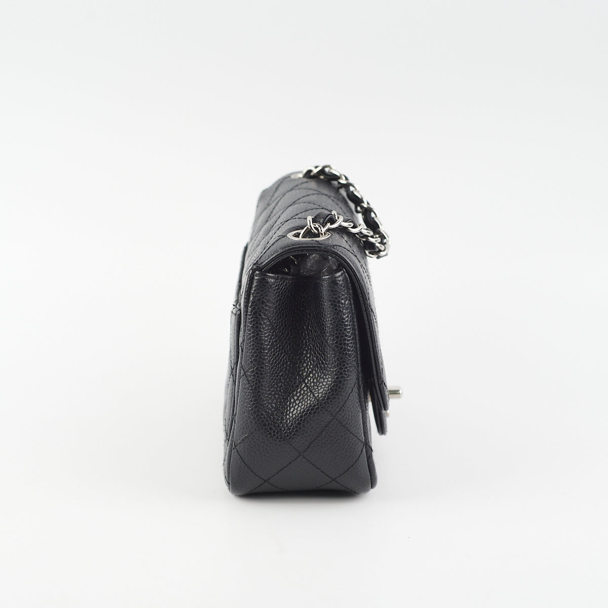 Chanel Caviar Leather Mini Square Crossbody Bag - Black Luxury Handbag for Women | Perfect for Evening Parties, Date Nights & Special Occasions
