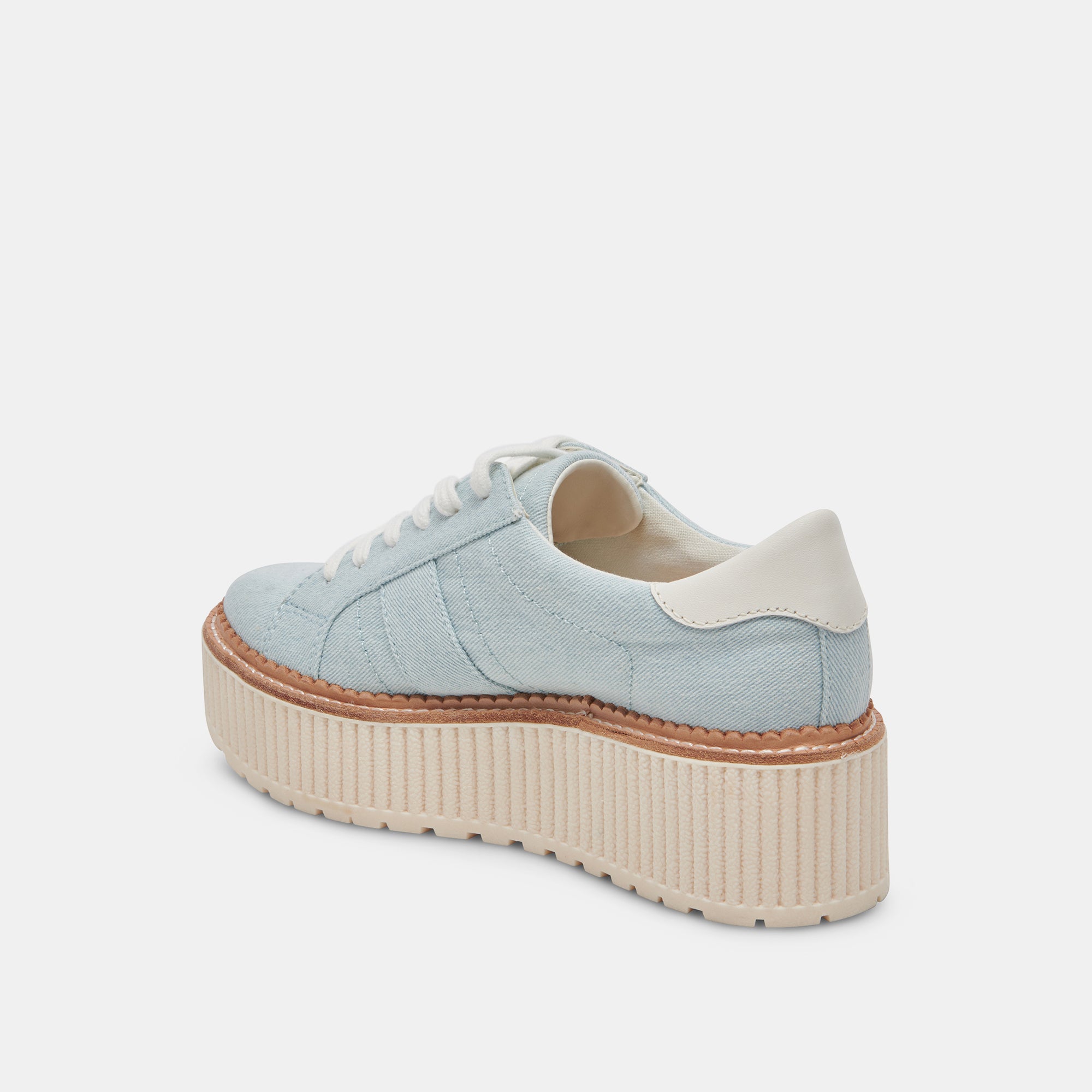TIGER SNEAKERS for Men Women - Light Blue Denim Casual Shoes - Comfortable Walking Sneakers for Running, Gym, Workout & Daily Wear